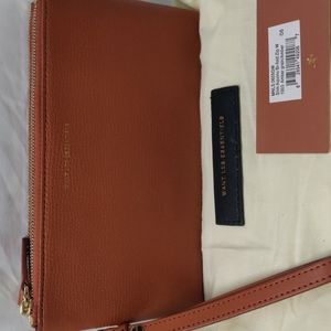 Want Les Essentiels | Amber Grain | Slim Aquino Bifold Zip Wallet